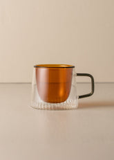 Kairos Coffee Cup | Dark Amber - - - Saardé - Saardé.