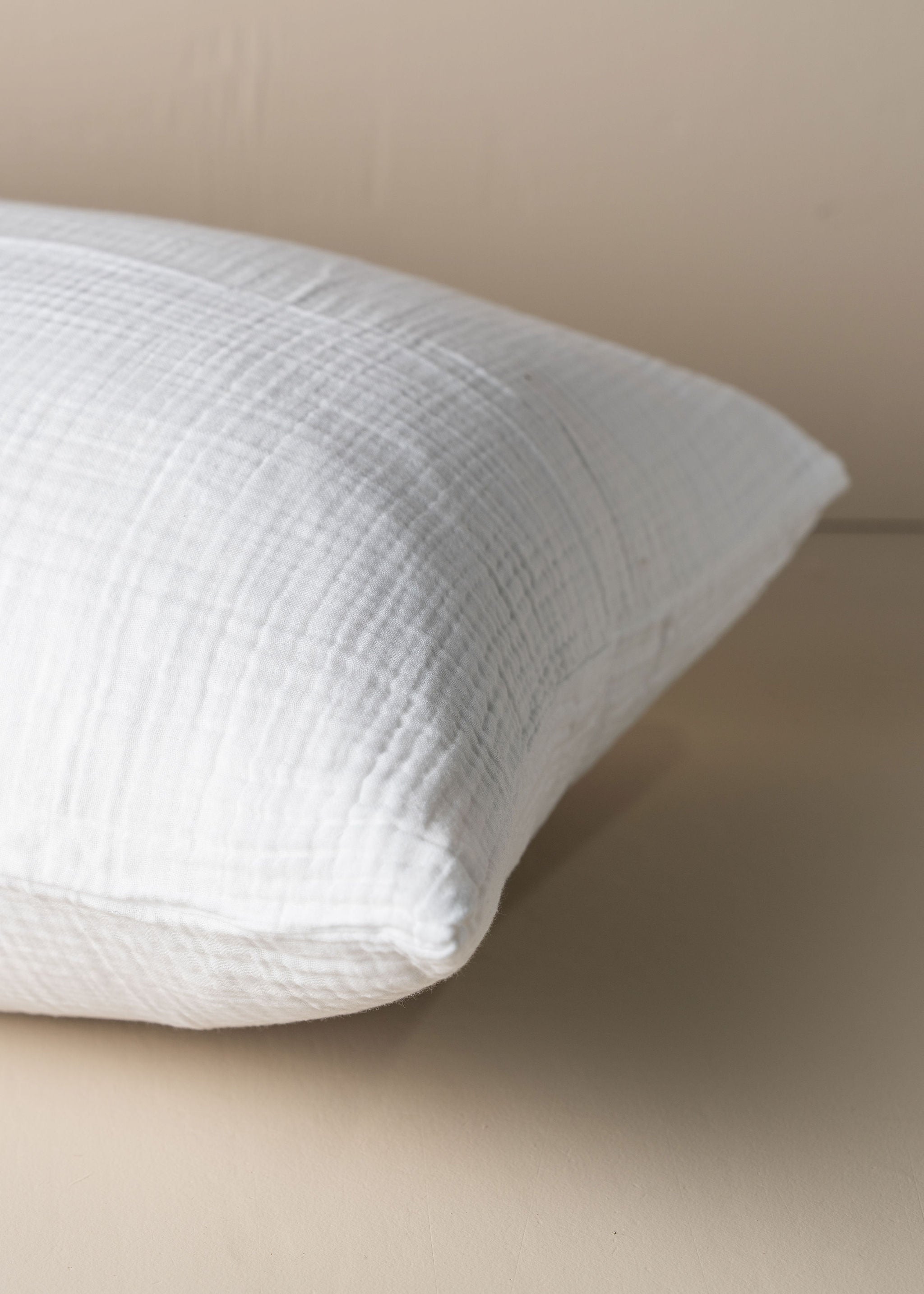 Enes Pillowcases | White | Set of 2 - - - Saardé - Saardé.