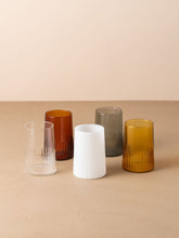 Kairos Large Water Glass | Smoke | Set of 2 - - - Saardé - Saardé.