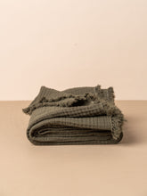 Enes Cotton Bedcover | Dark Olive -  -  - Saardé - Saardé.