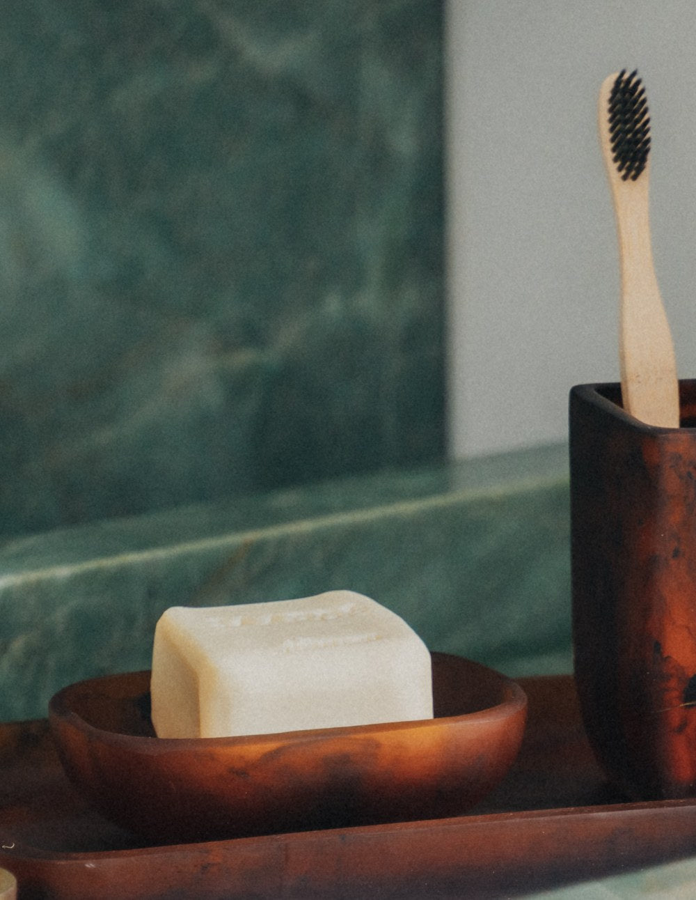 Flow Resin Soap Dish | Earth - - - Saardé - Saardé.