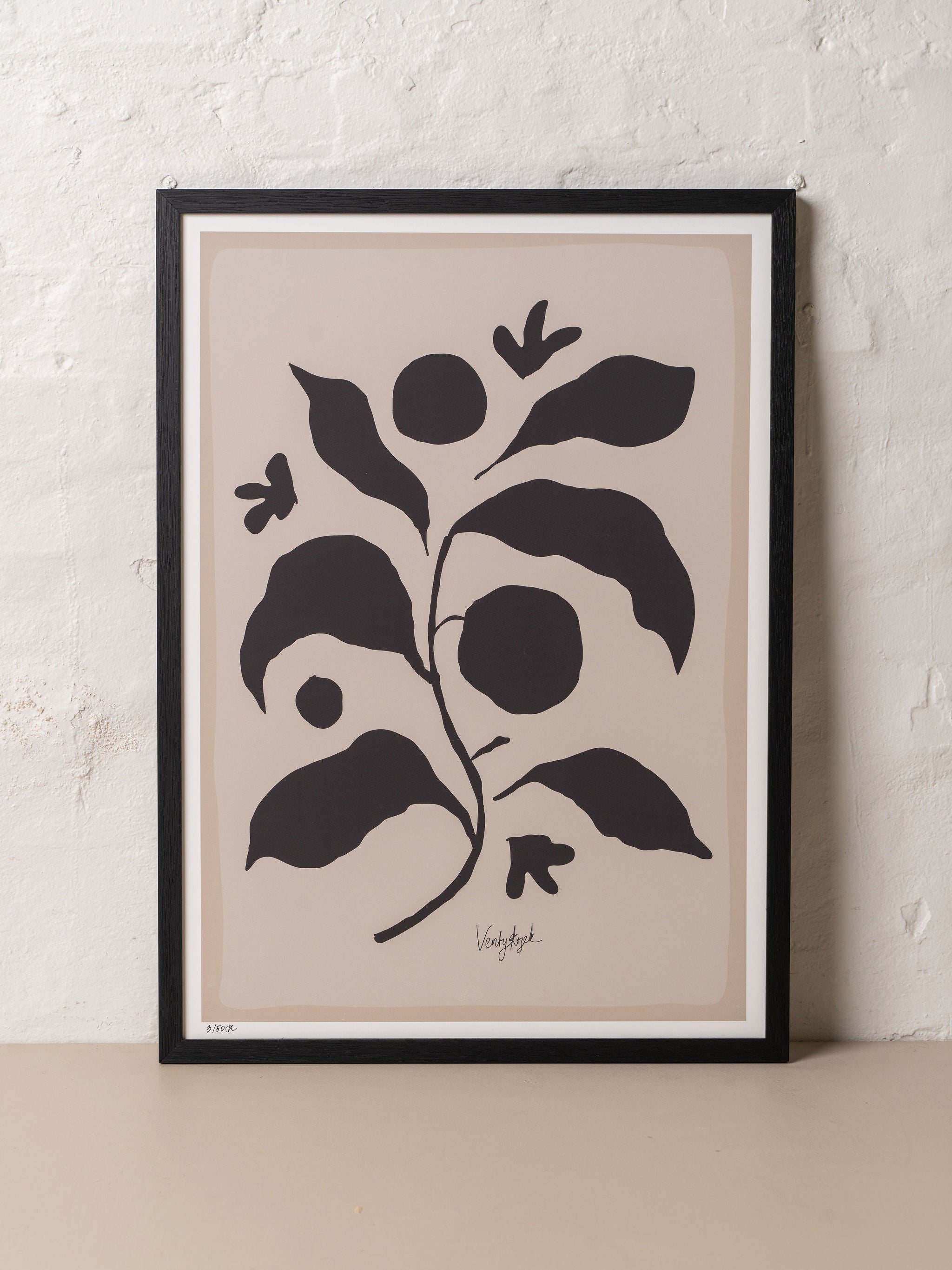 Orange Study Art Print - - - Saardé - Saardé.