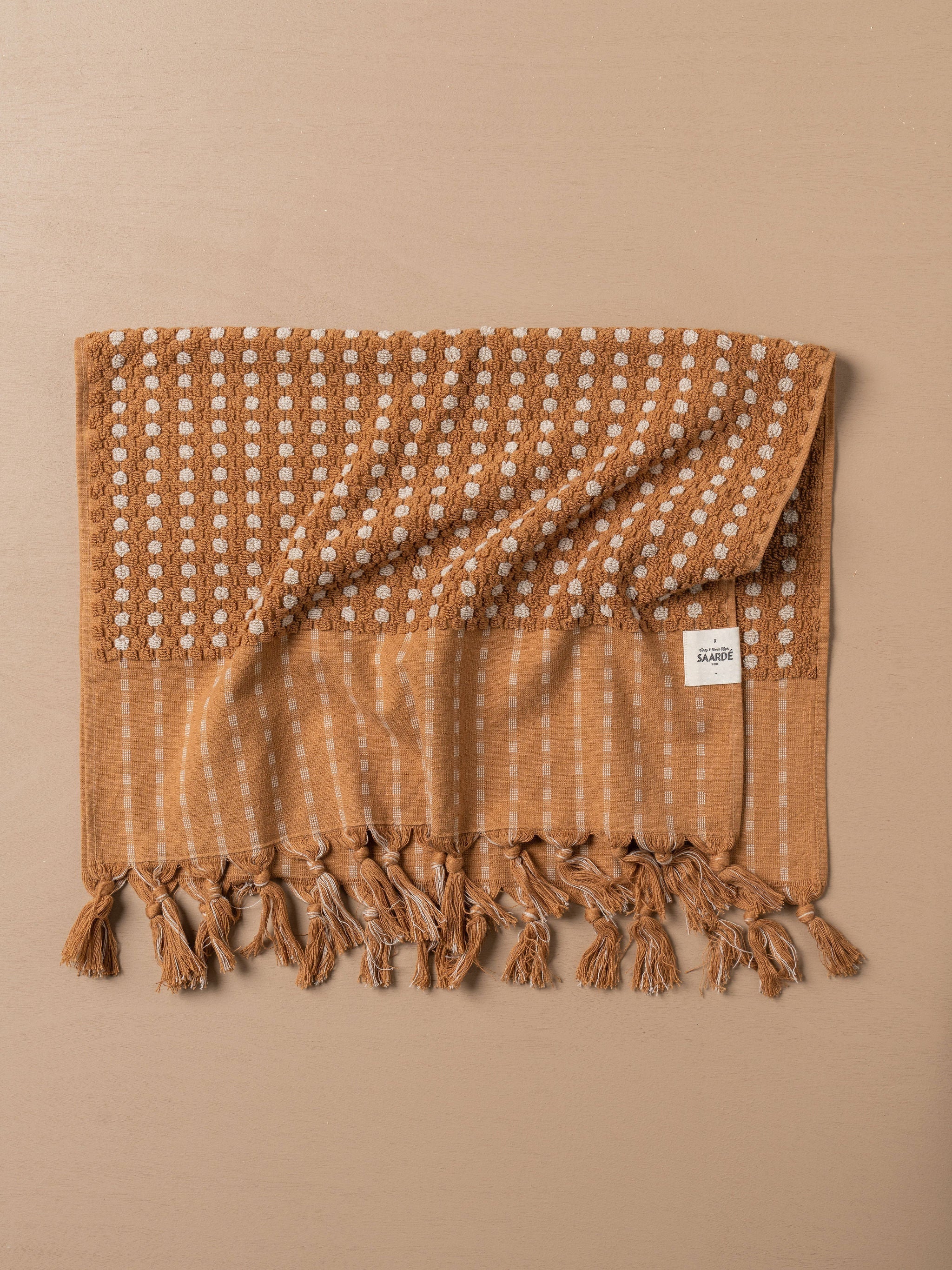 Chickpea Bath Sheet Bundle | Terracotta/Stone - - - Saardé - Saardé.
