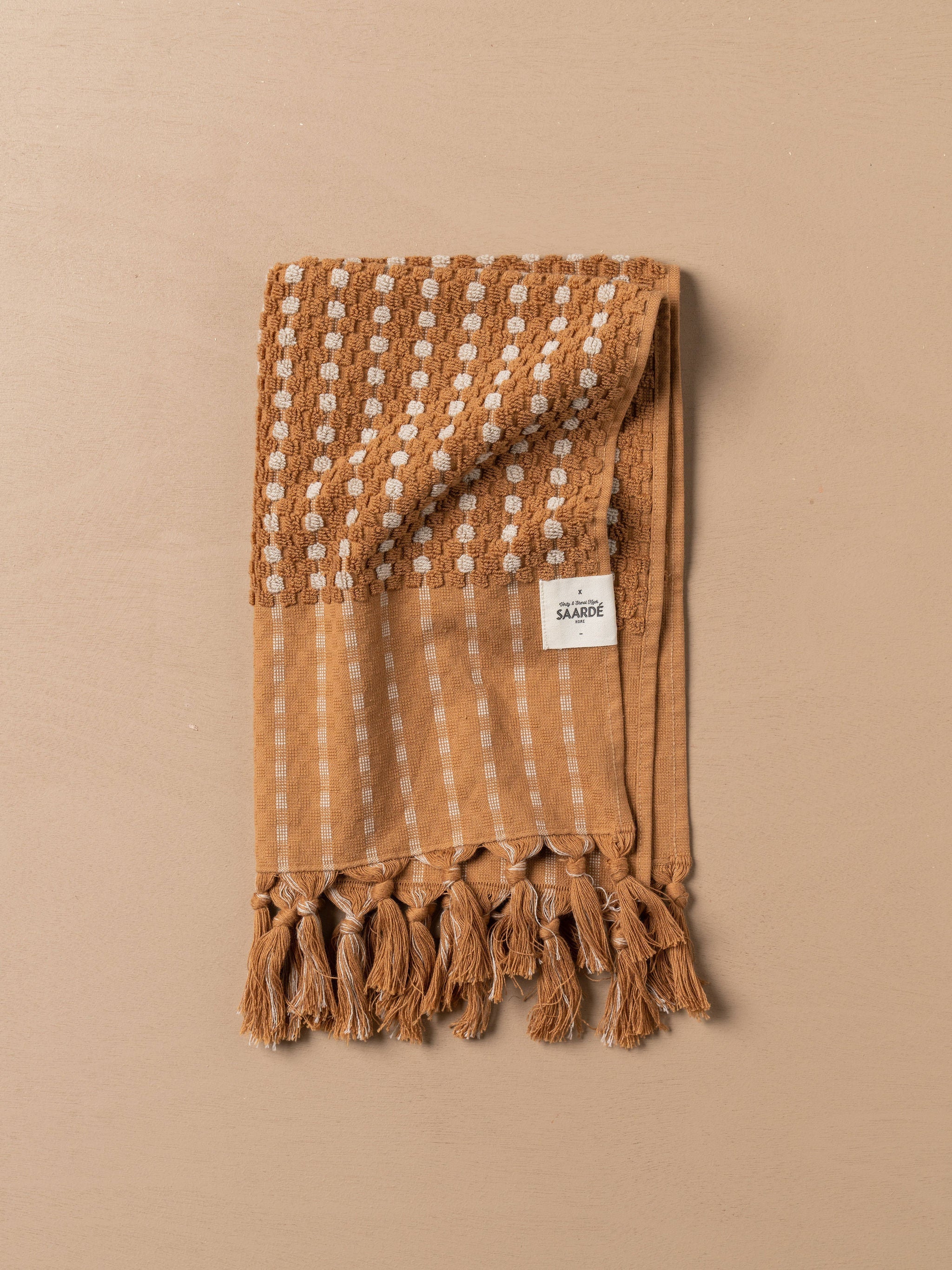 Chickpea Bath Sheet Bundle | Terracotta/Stone - - - Saardé - Saardé.