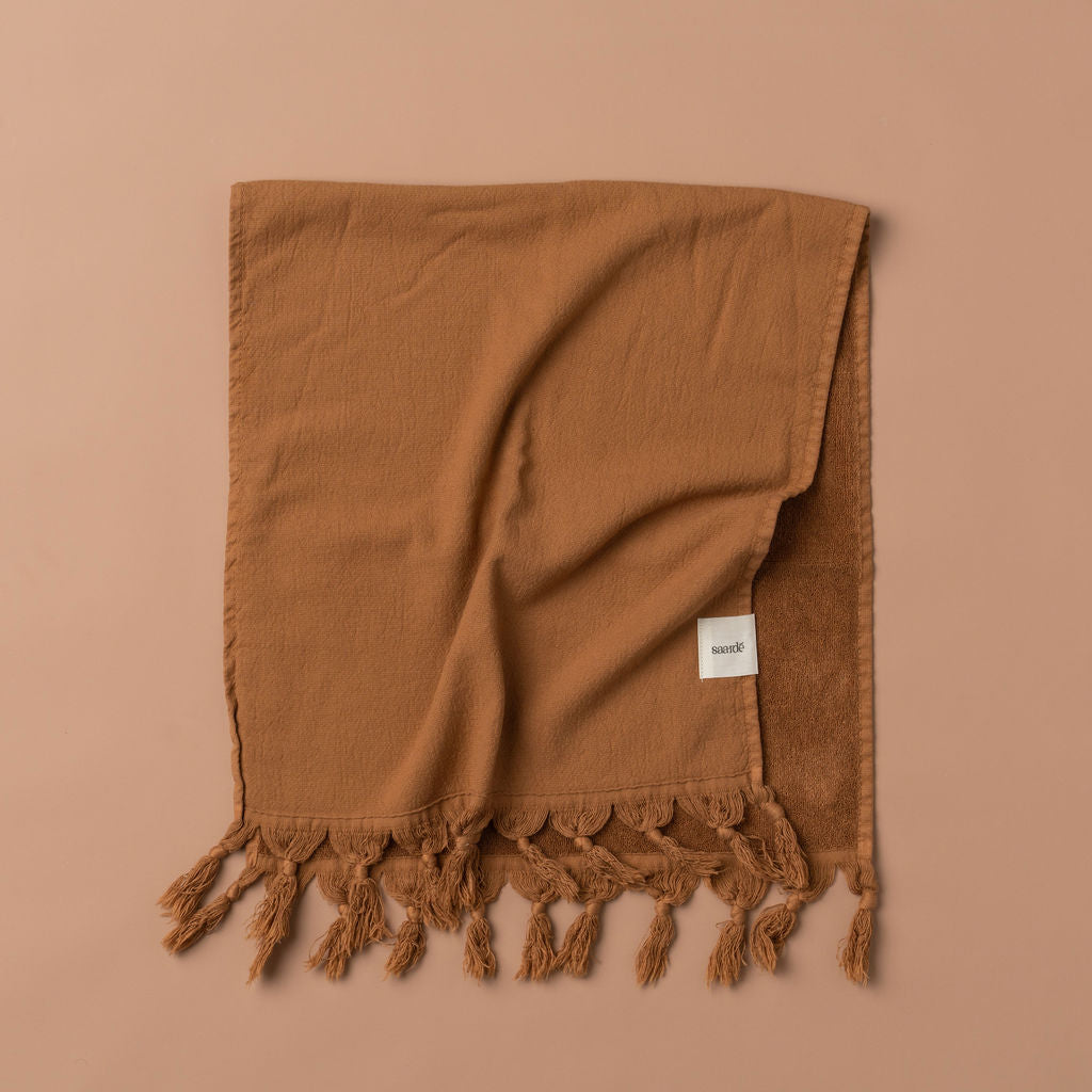 Vintage Wash Towel Collection | Terracotta - Hand Towel - Hand Towel - Saardé - Saardé.