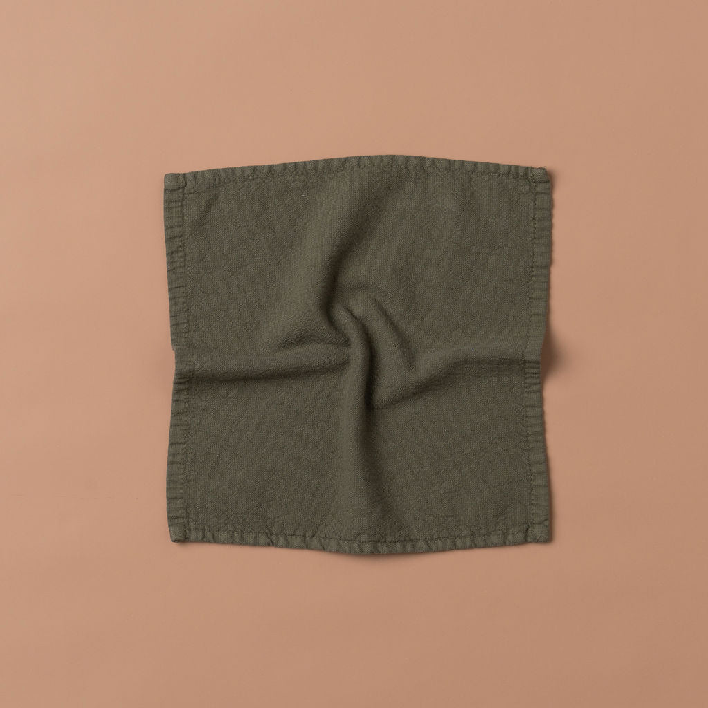 Vintage Wash Towel Collection | Olive - Face Washer - Face Washer - Saardé - Saardé.