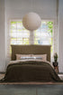 Enes Quilted Bed Cover | Olive -  -  - Saardé - Saardé.