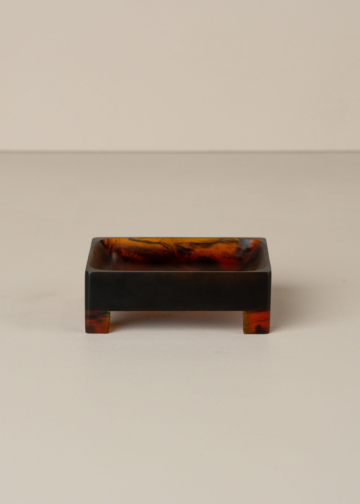 Flow Resin Structured Soap Dish | Earth - - - Saardé - Saardé.