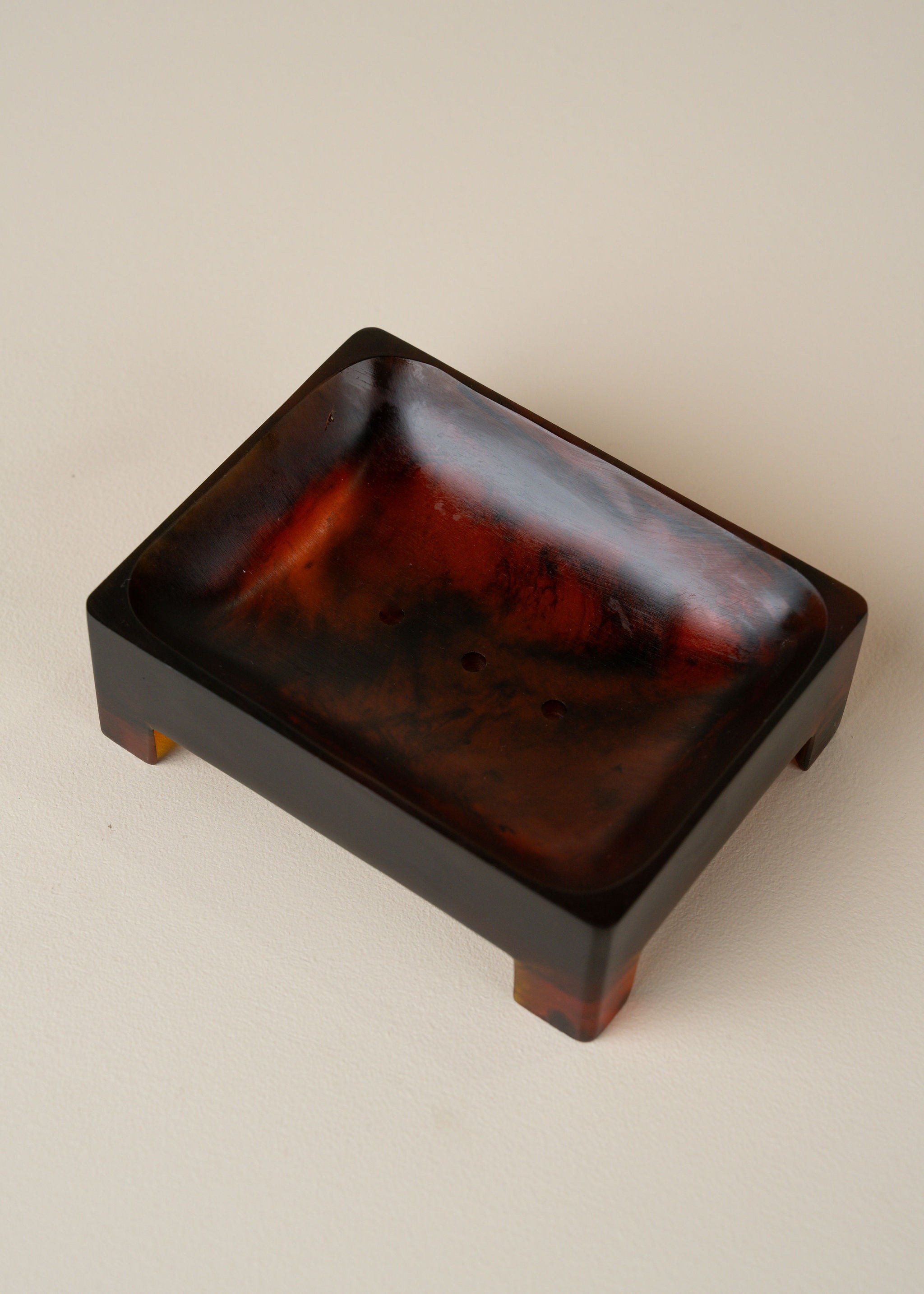 Flow Resin Structured Soap Dish | Earth - - - Saardé - Saardé.