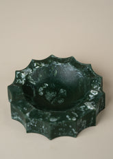 Flow Resin Sun Dish | Dark Jade - - - Saardé - Saardé.