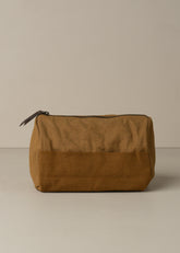 Journey Toiletry Canvas Bag | Caramel - - - Saardé - Saardé.