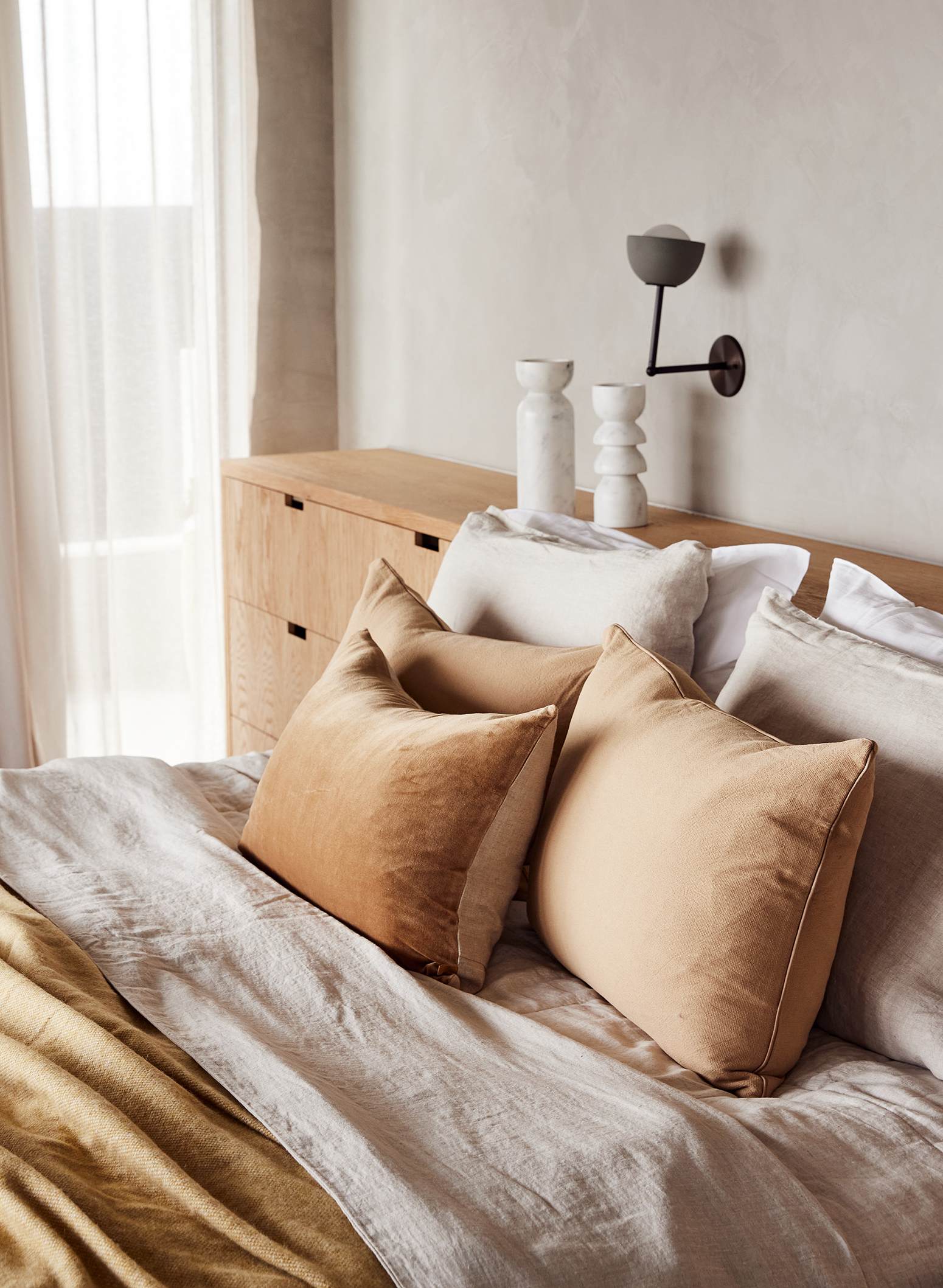 Linen Bedding Set Single - Natural - - - Saardé - Saardé.