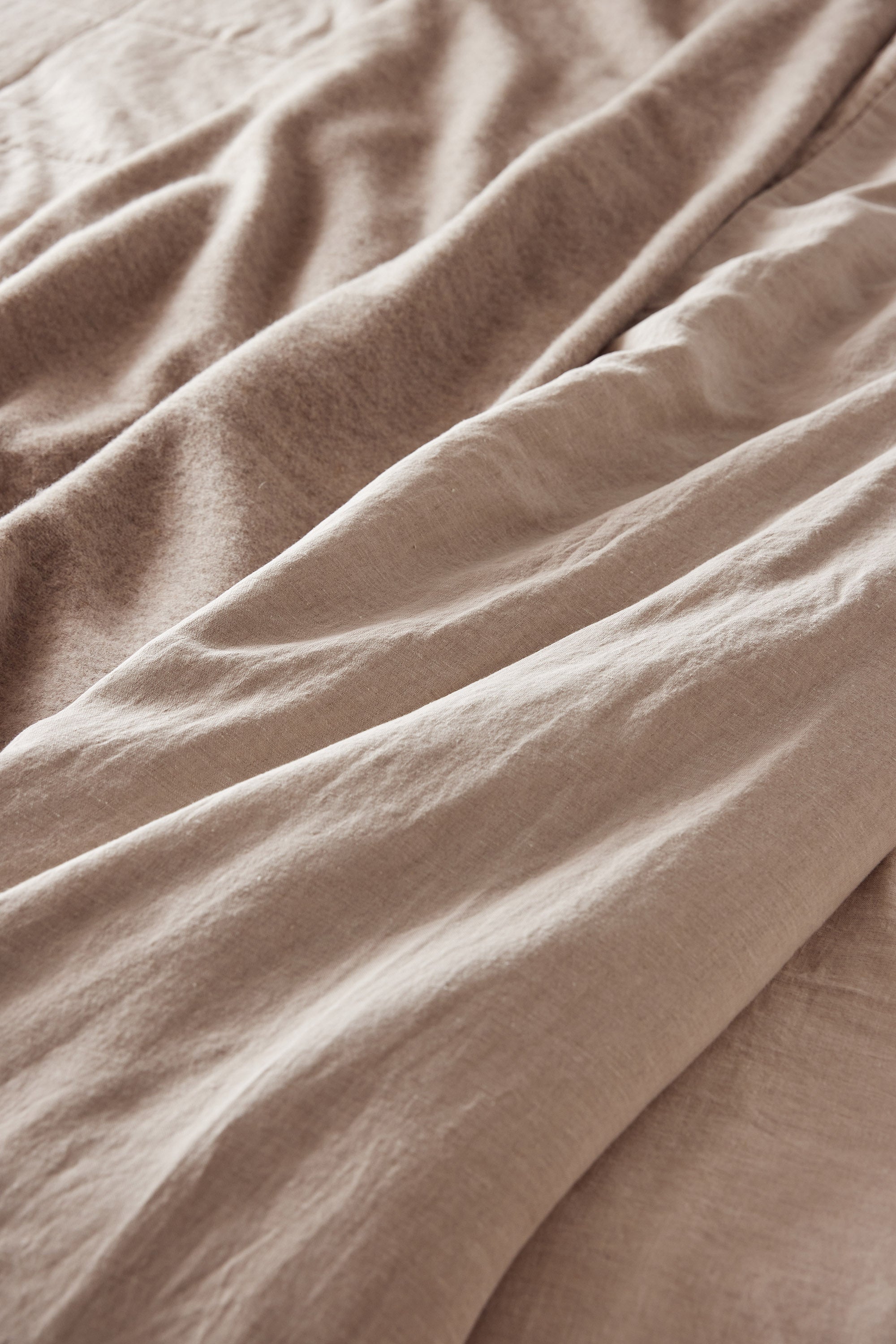 Linen Bedding Set Single - Natural - - - Saardé - Saardé.