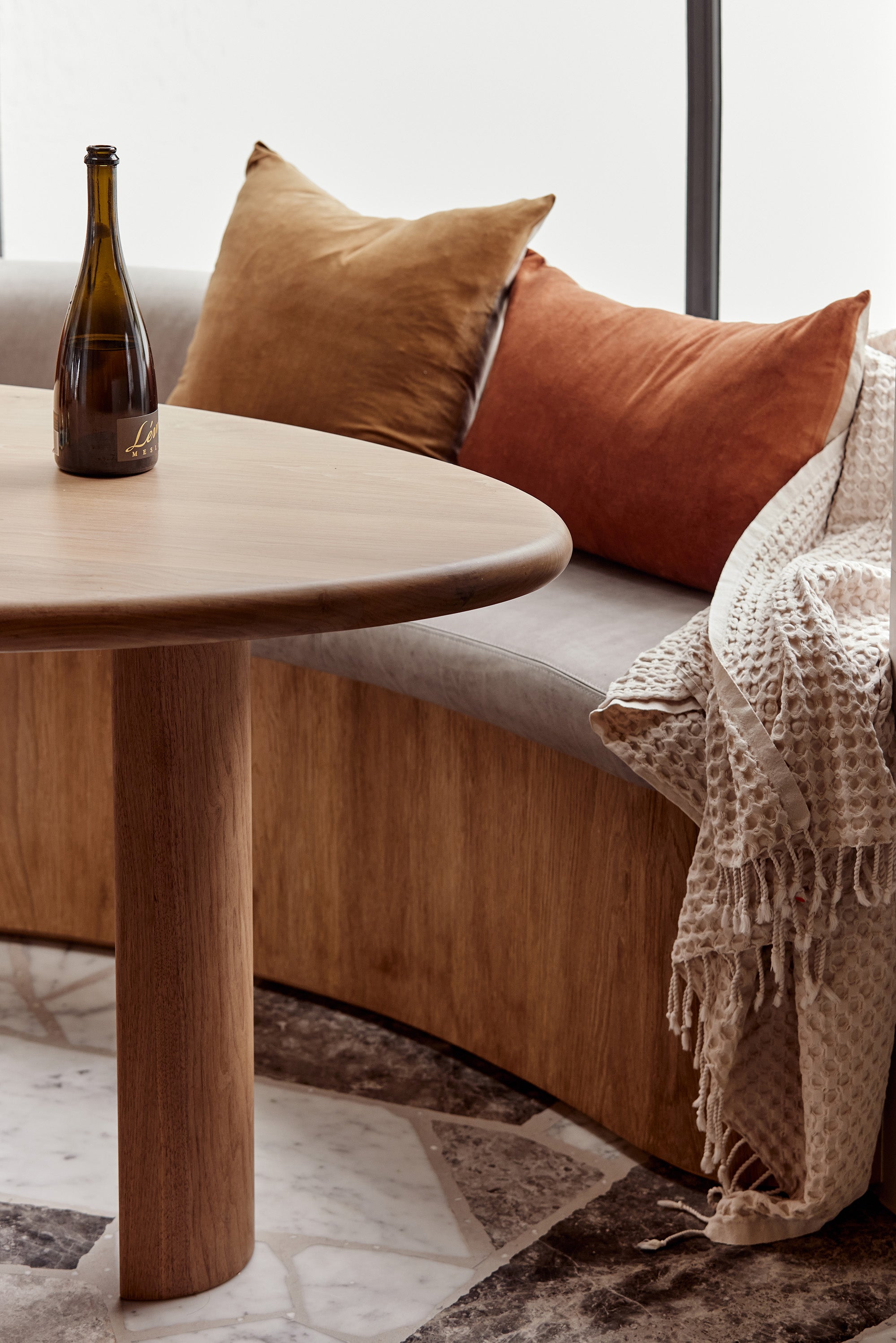 Linen/Velvet Cushion Range | Terracotta - - - Saardé - Saardé.