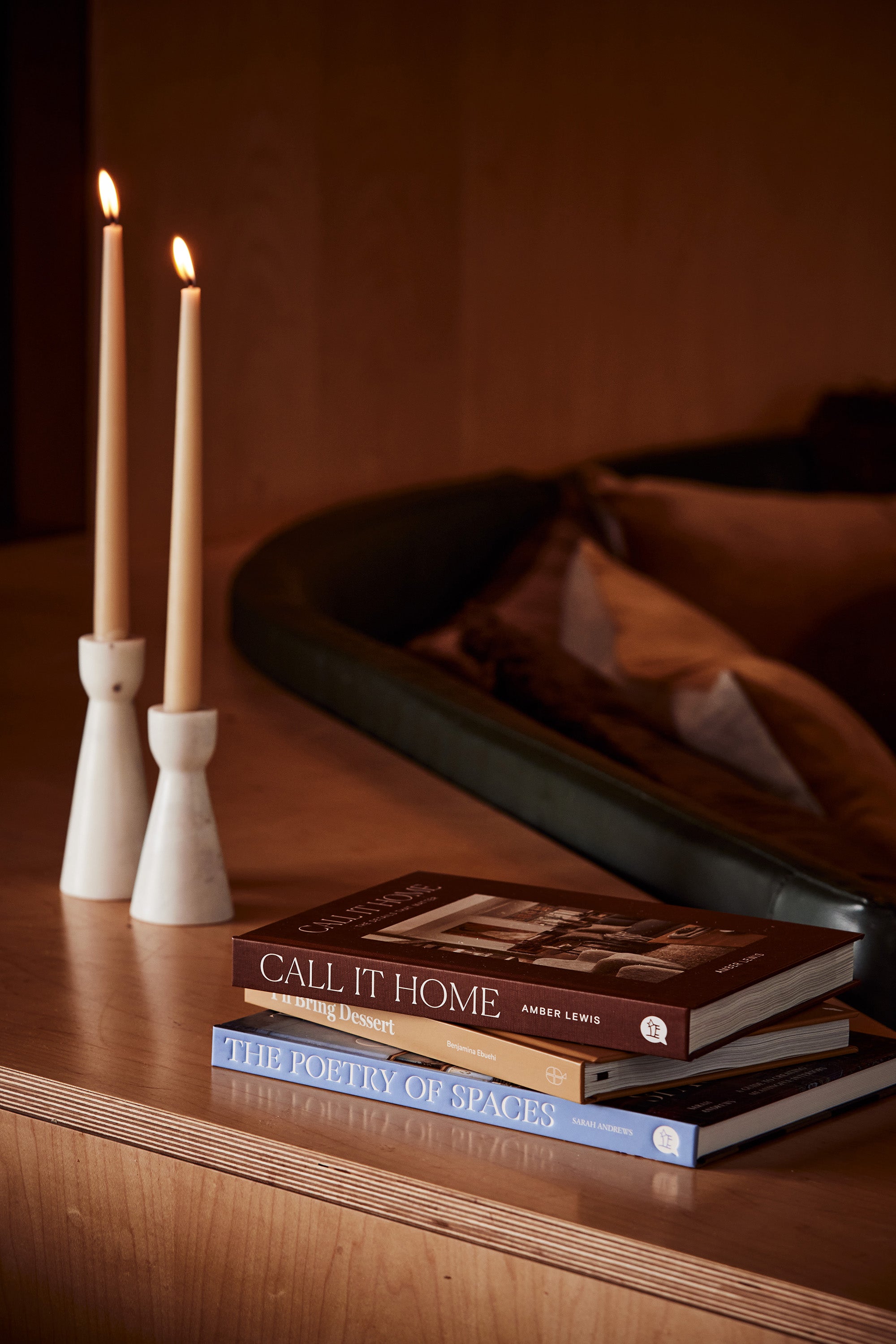 Tapered Candle Pair | 30cm - Beige | Smooth - Beige | Smooth - Saardé - Saardé.