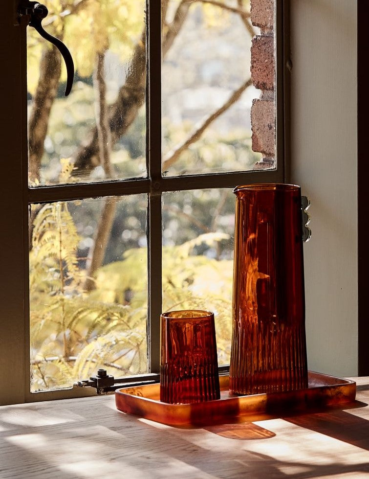 Kairos Carafe | Dark Amber - - - Saardé - Saardé.