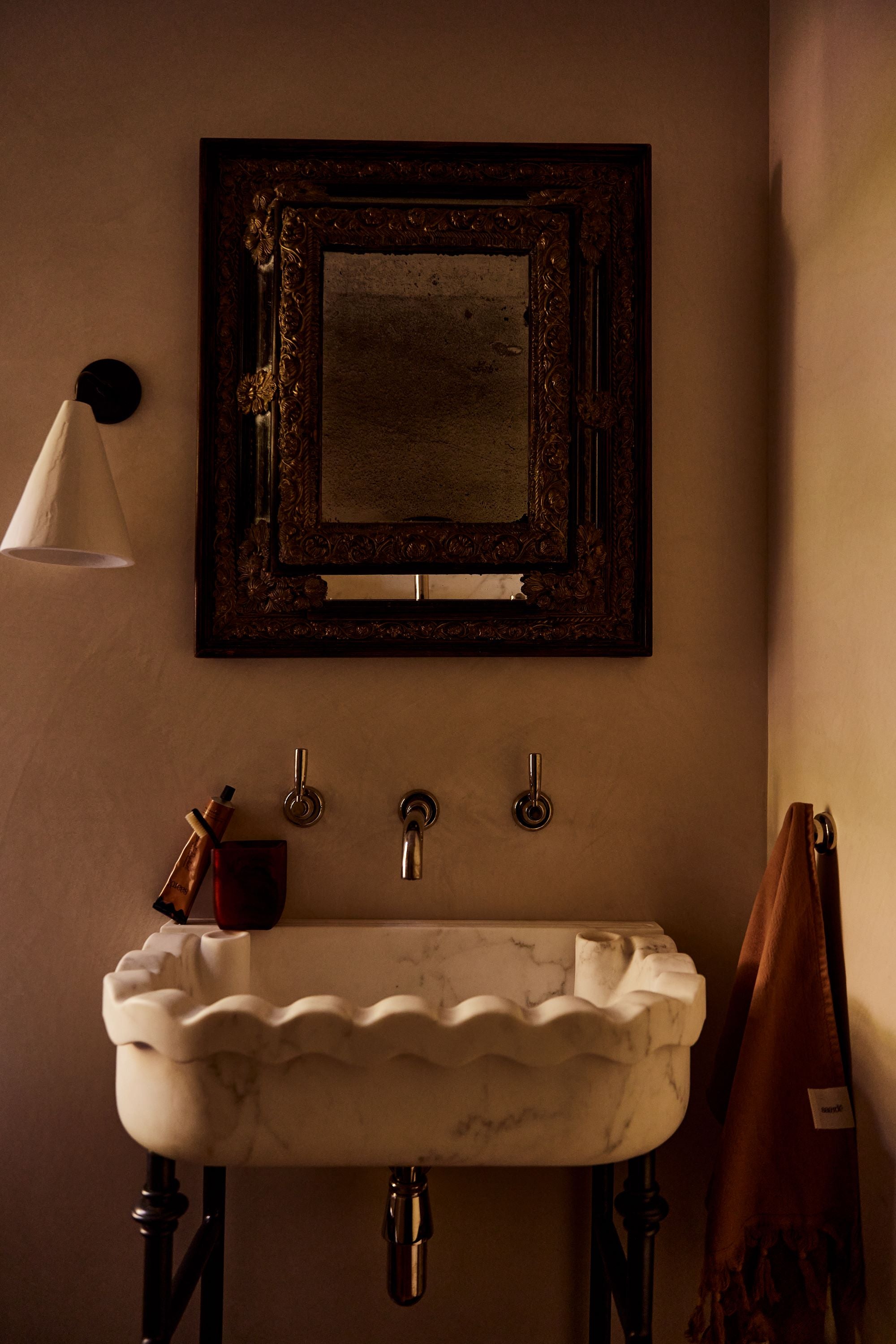 Vintage Wash Bath Sheet Bundle | Terracotta - - - Saardé - Saardé.