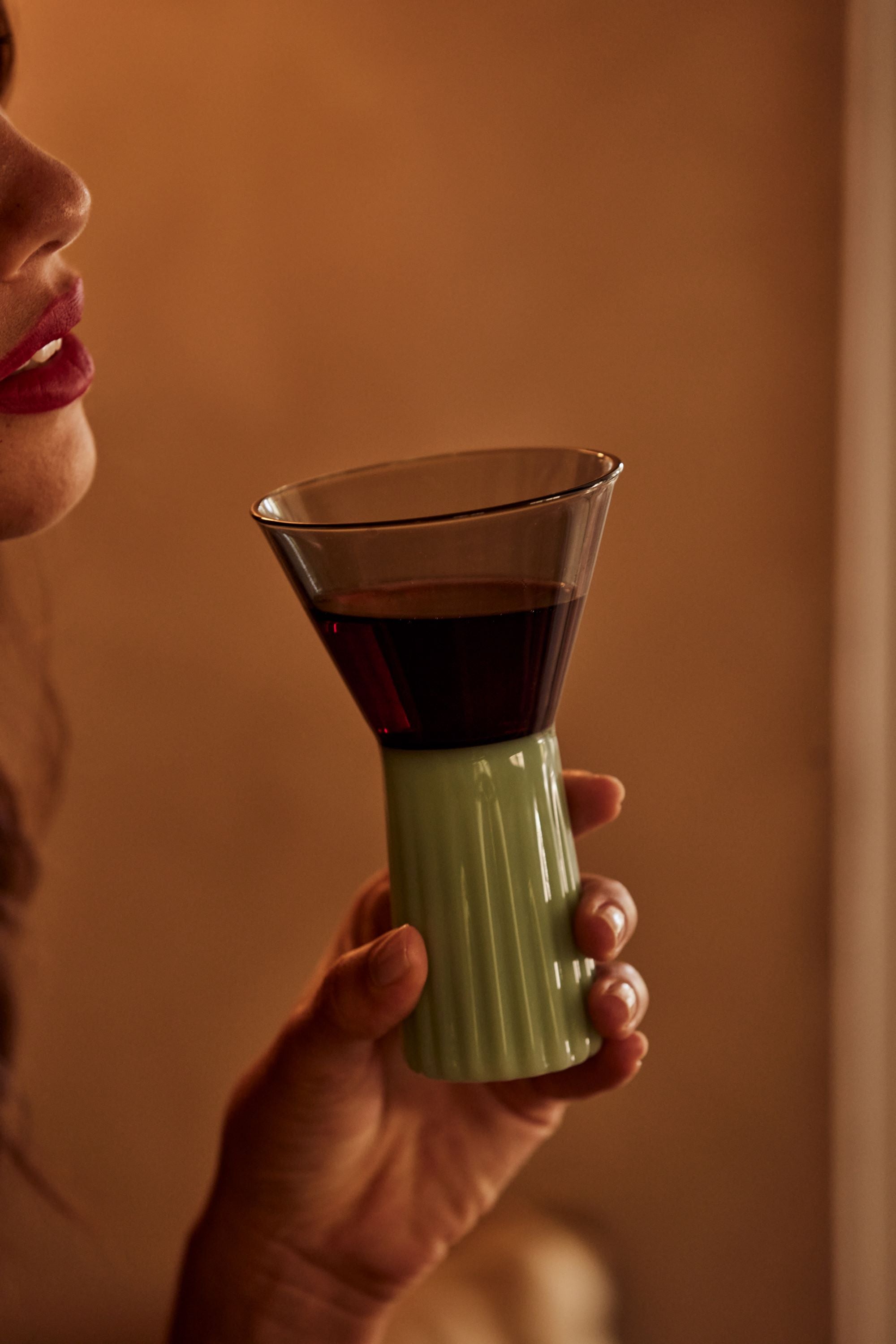 Kairos Wine Glass | Smoke - - - Saardé - Saardé.
