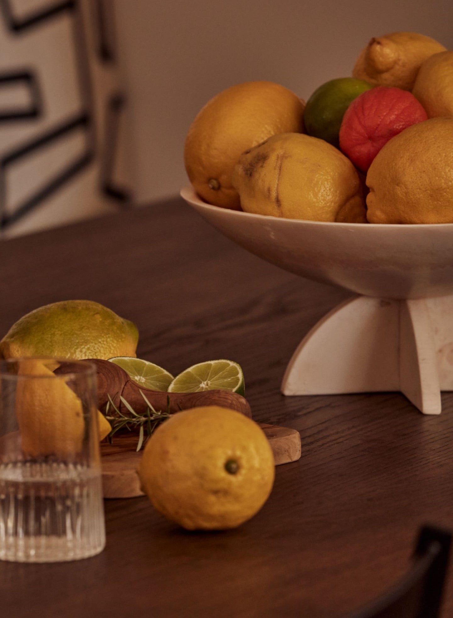 Flow Resin Fruit Bowl | Marshmallow - - - Saardé - Saardé.