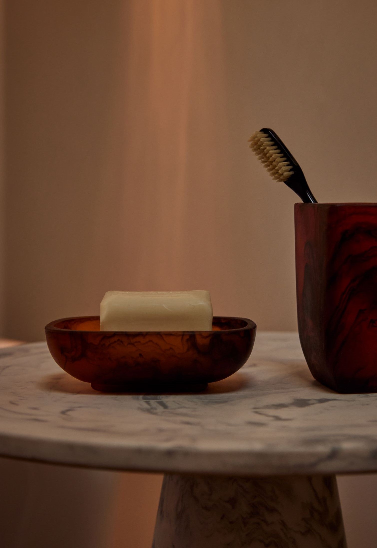 Flow Resin Soap Dish | Earth - - - Saardé - Saardé.