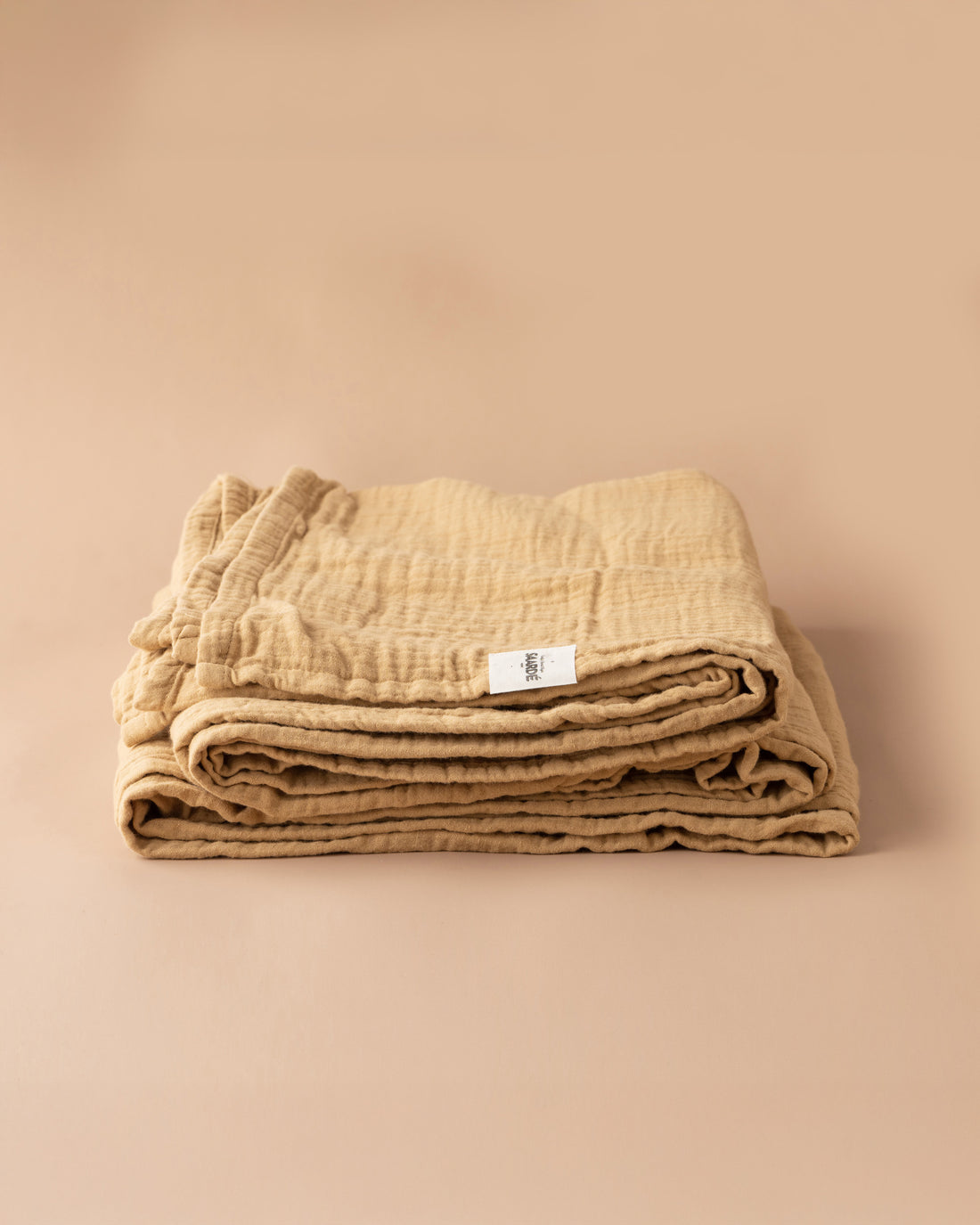 Enes Flat Sheet | Nutmeg | One Size - - - Saardé - Saardé.