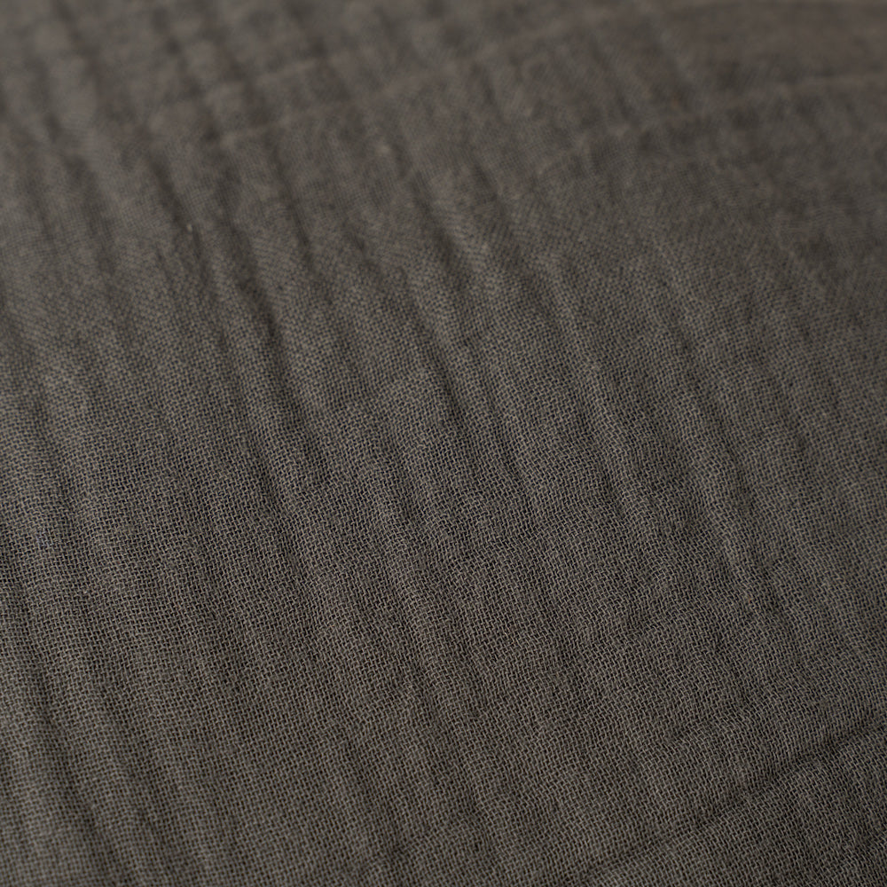 Enes Fitted Sheet Collection | Charcoal - - - Saardé - Saardé.