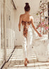 Amalfi Lounge Pants | Ivory - Size 2 - Size 2 - Saardé - Saardé.