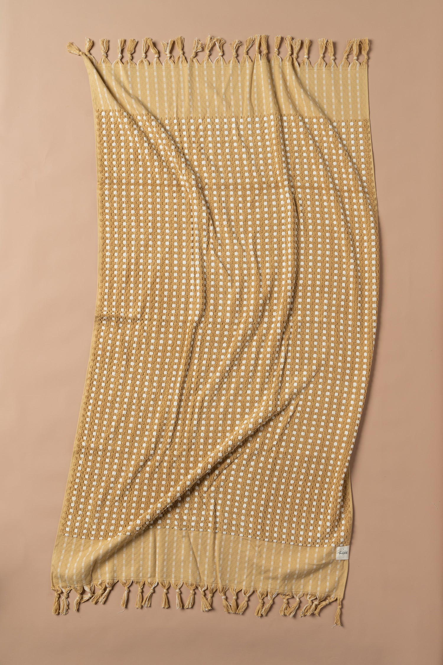 Chickpea Bath Sheet Collection - Nutmeg/Natural - Bathsheet - Bathsheet - Saardé - Saardé.