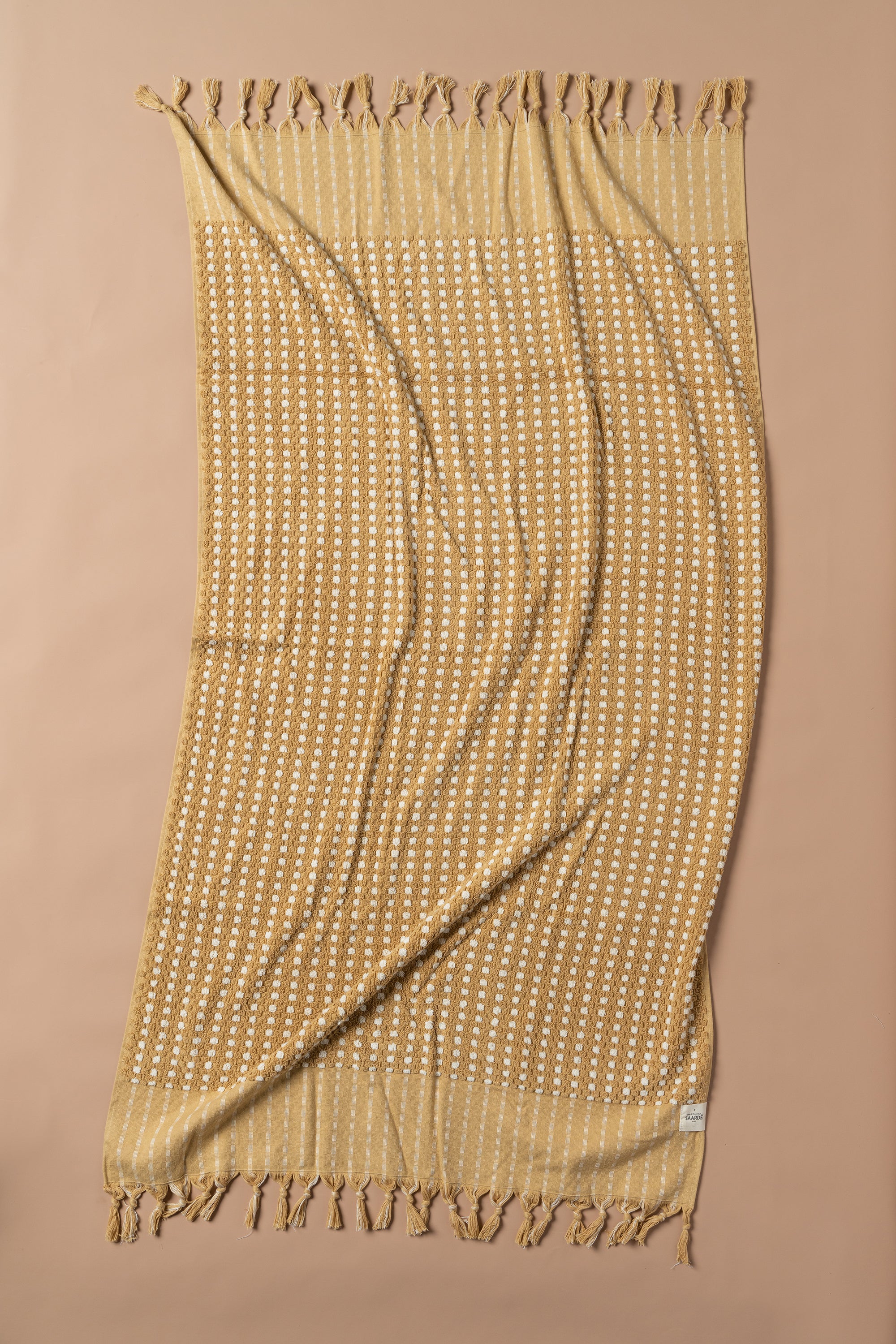 Chickpea Bath Sheet Collection - Nutmeg/Natural - Bathsheet - Bathsheet - Saardé - Saardé.