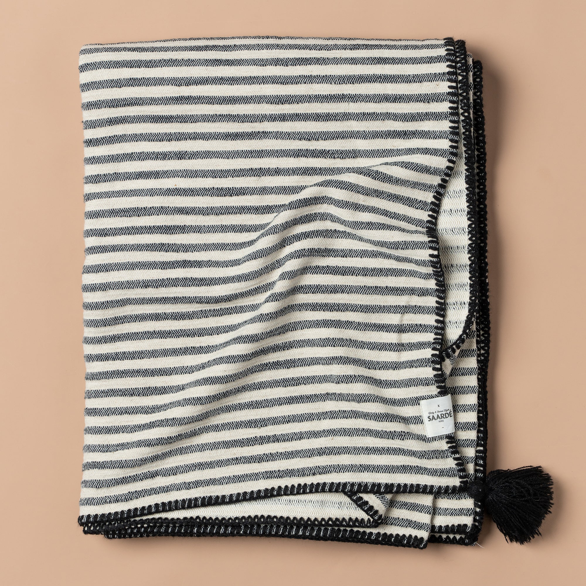 Chizgi Cotton/Linen Throw - - - Saardé - Saardé.