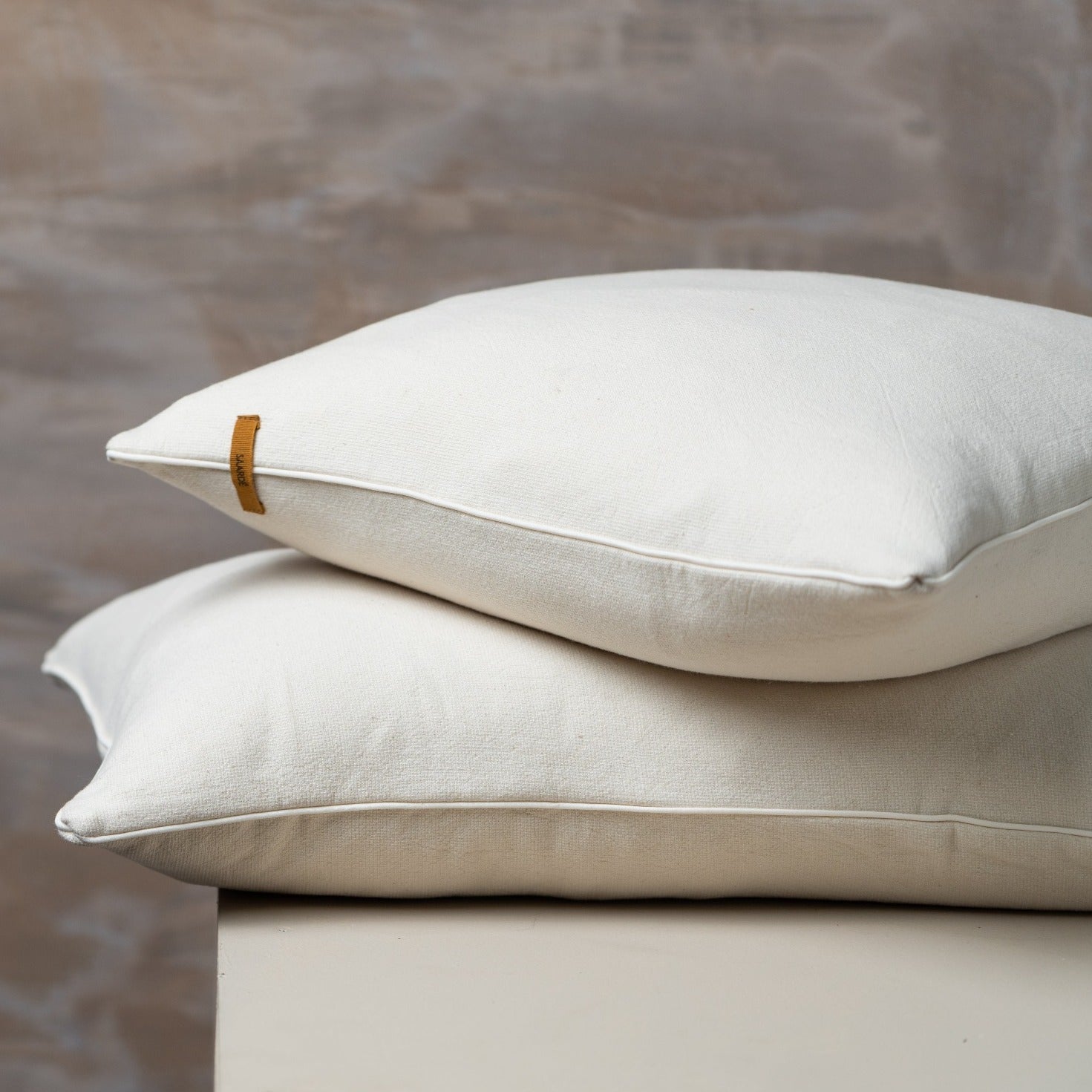 Vintage Wash Cushion | Oatmeal - - - Saarde - Saardé.
