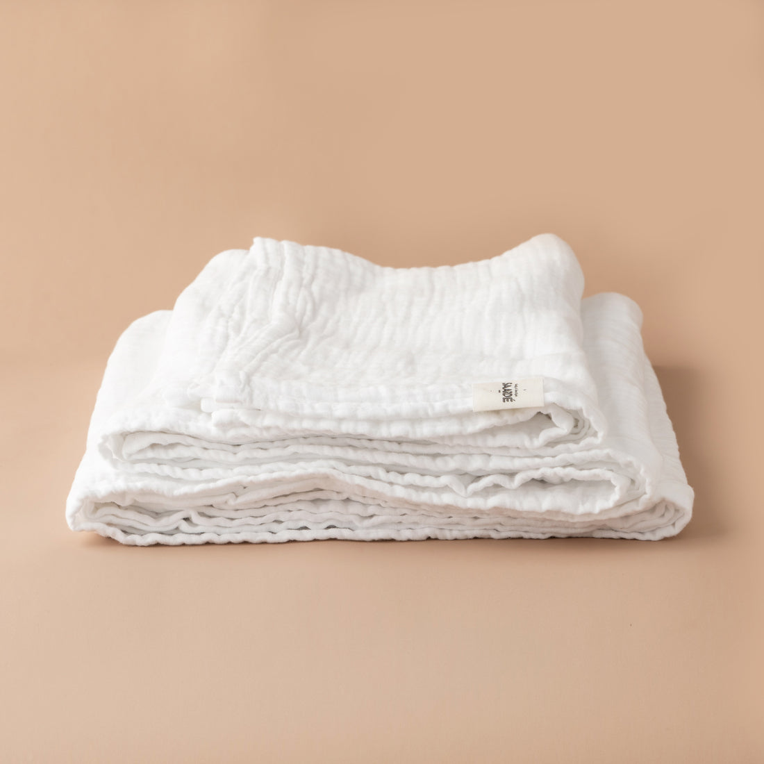 Enes Flat Sheet | White | One Size - - - Saardé - Saardé.