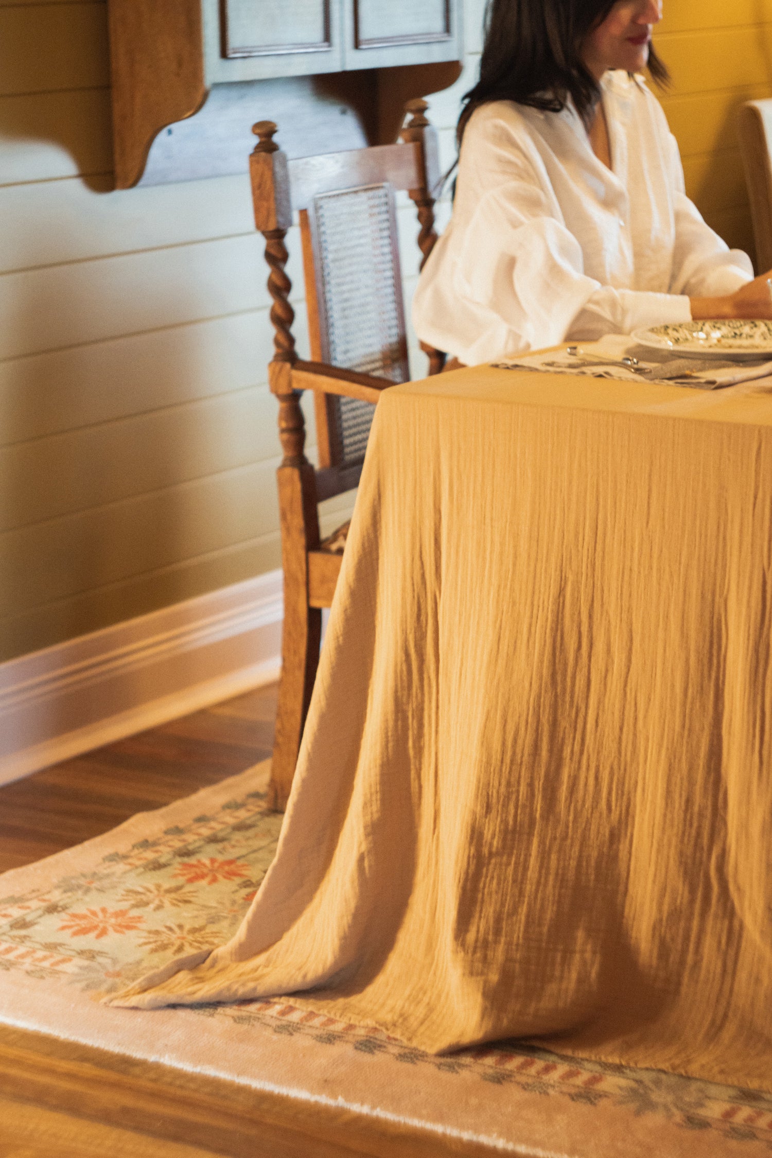 Enes Tablecloth | Nutmeg -  -  - Saardé - Saardé.