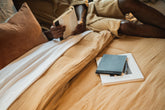 Enes Duvet Cover | Nutmeg -  -  - Saardé - Saardé.