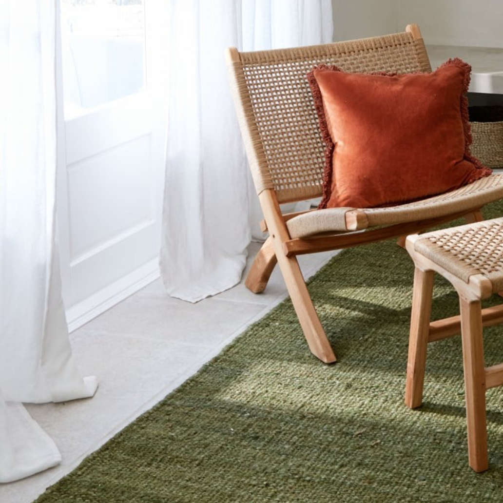 Sefer Jute Runner | Moss - - - Saardé - Saardé.