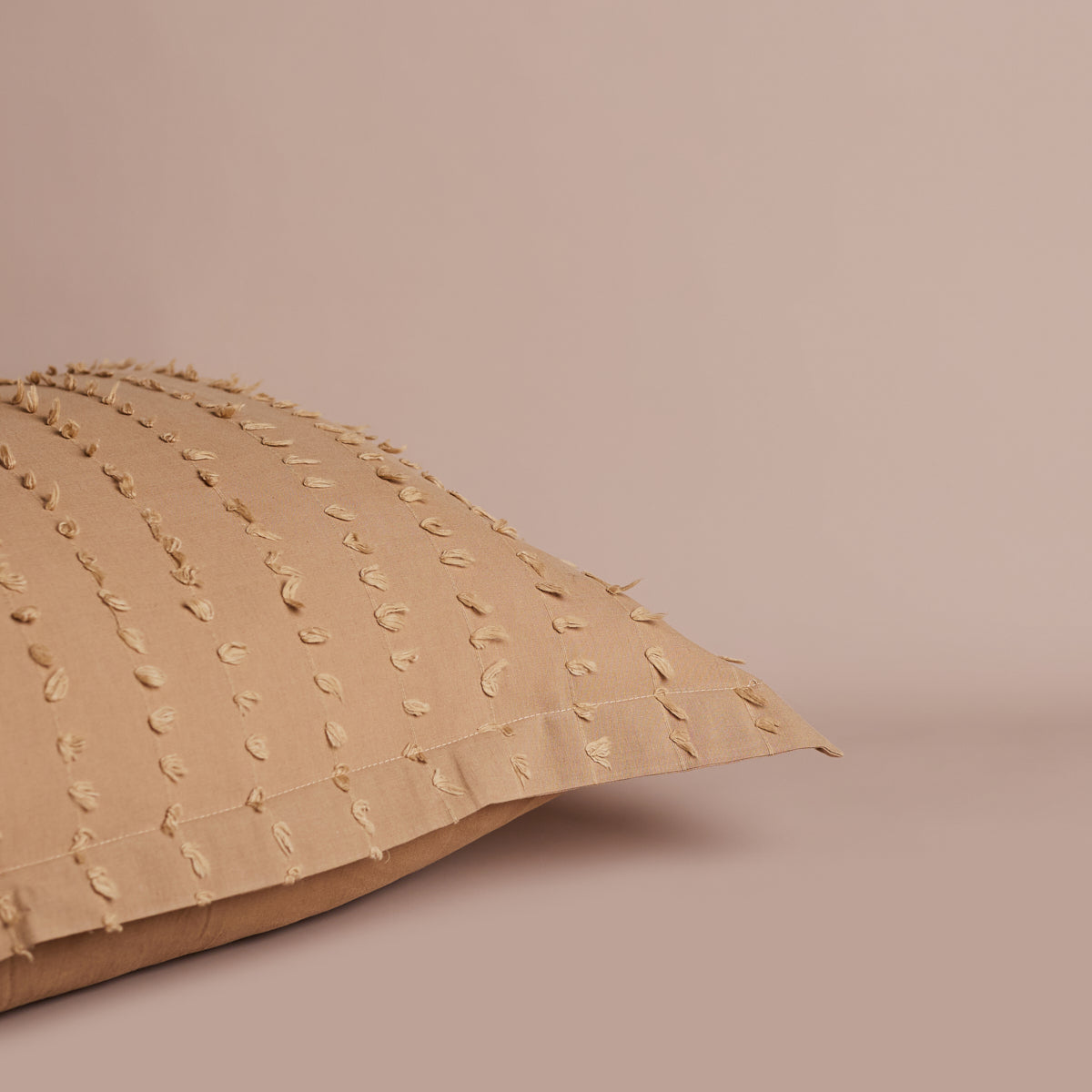 Shore European Pillowcase | Nutmeg - - - Saardé - Saardé.