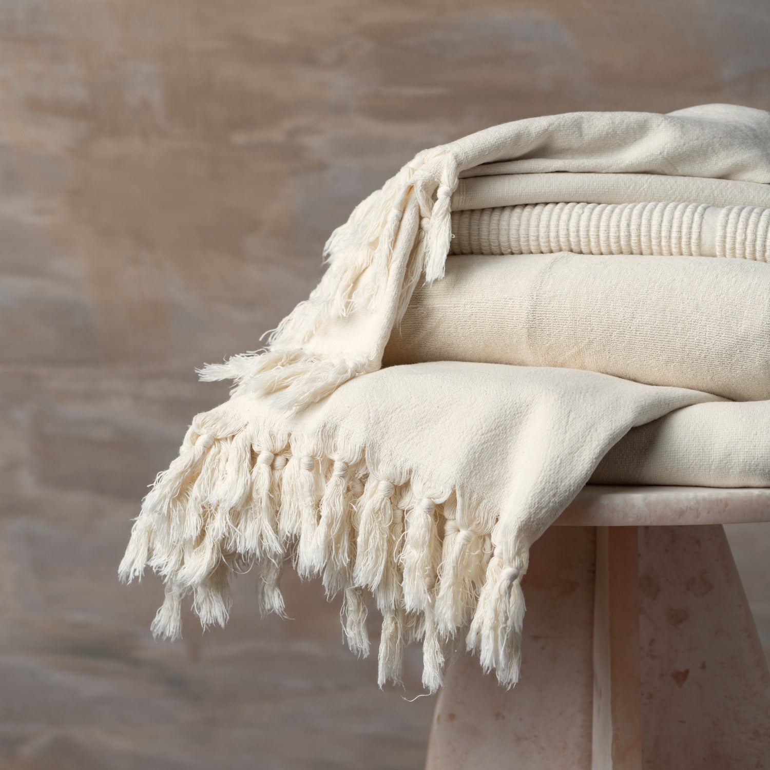 Vintage Wash Towel Collection | Oatmeal - - - Saardé - Saardé.