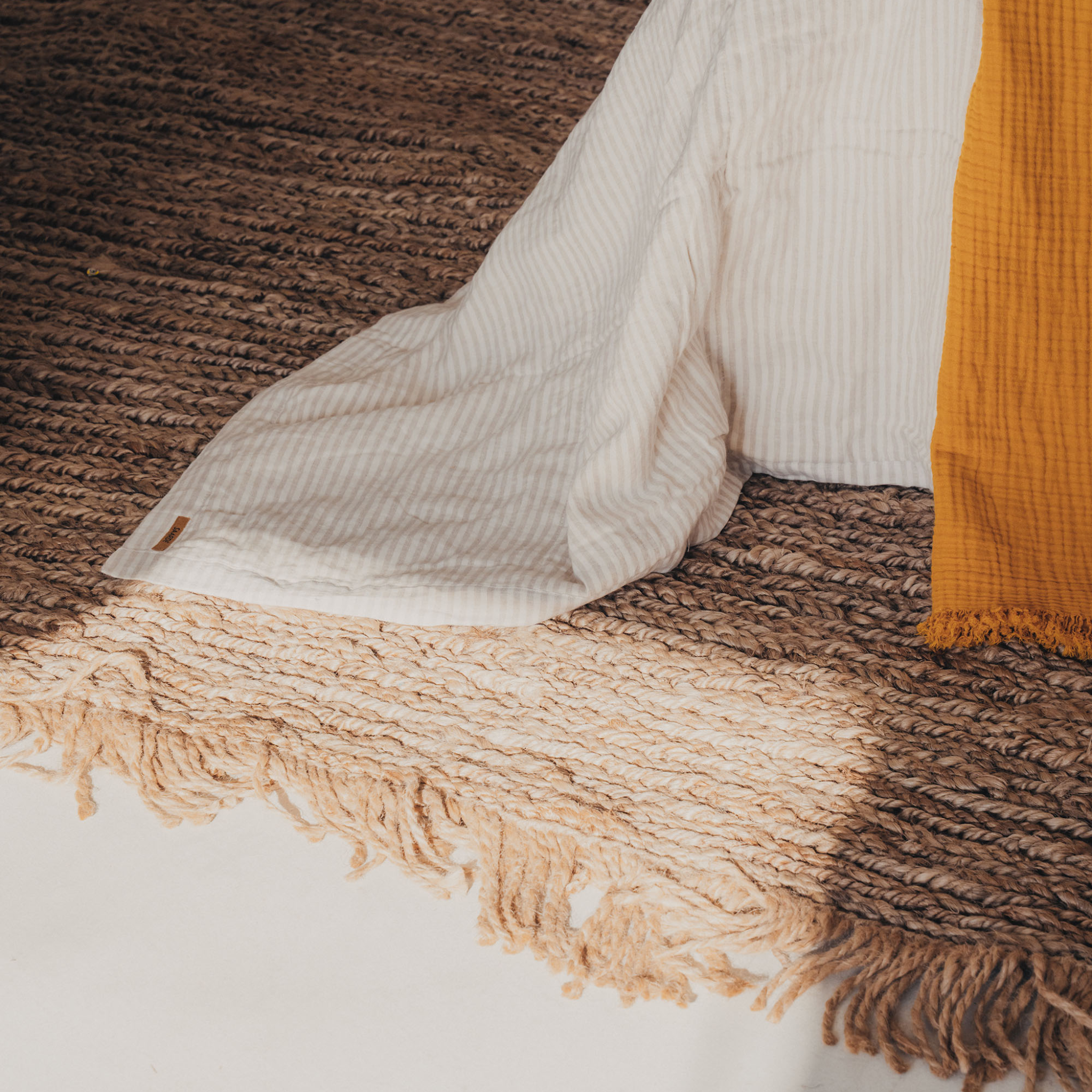 Otto Jute Rug | Natural - - - Saardé - Saardé.