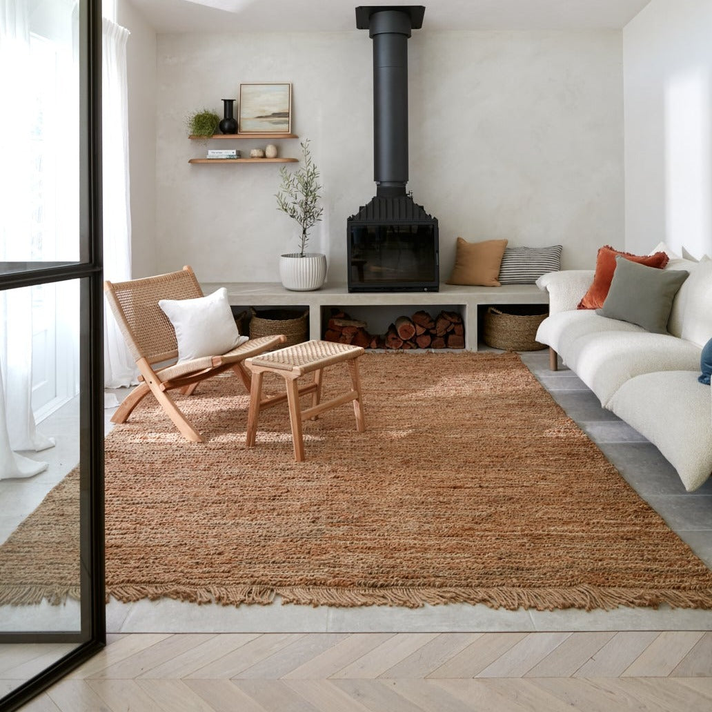 Otto Jute Rug | Natural - - - Saardé - Saardé.