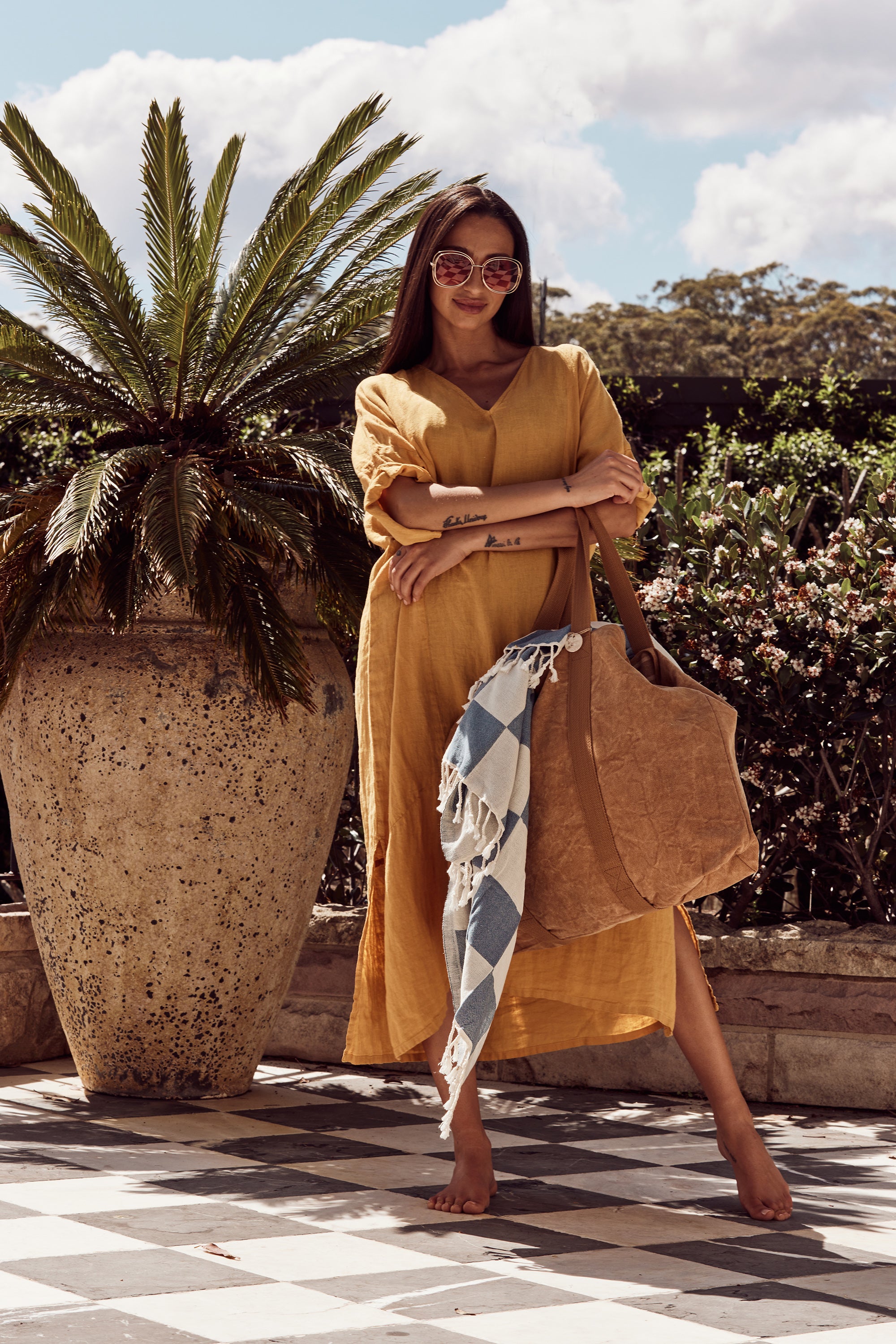 Amalfi Kaftan - - - Saardé - Saardé.