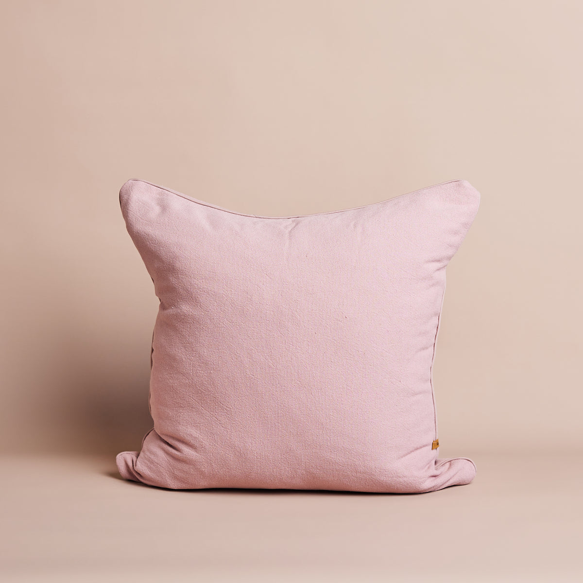 Vintage Wash Cushion | Guava w Piping - Square | With Feather Insert - Square | With Feather Insert - Saarde - Saardé.