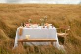 Enes Tablecloth | White -  -  - Saardé - Saardé.