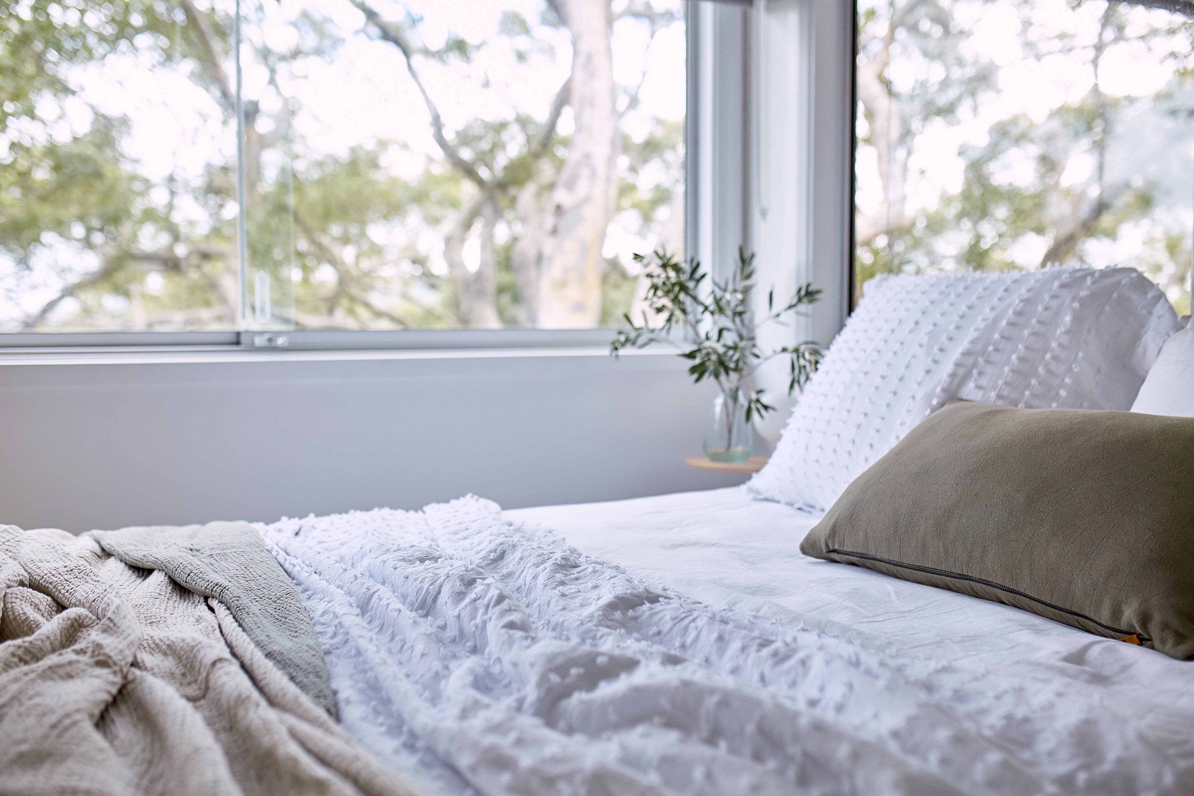 Shore Flat Sheet | White - - - Saardé - Saardé.
