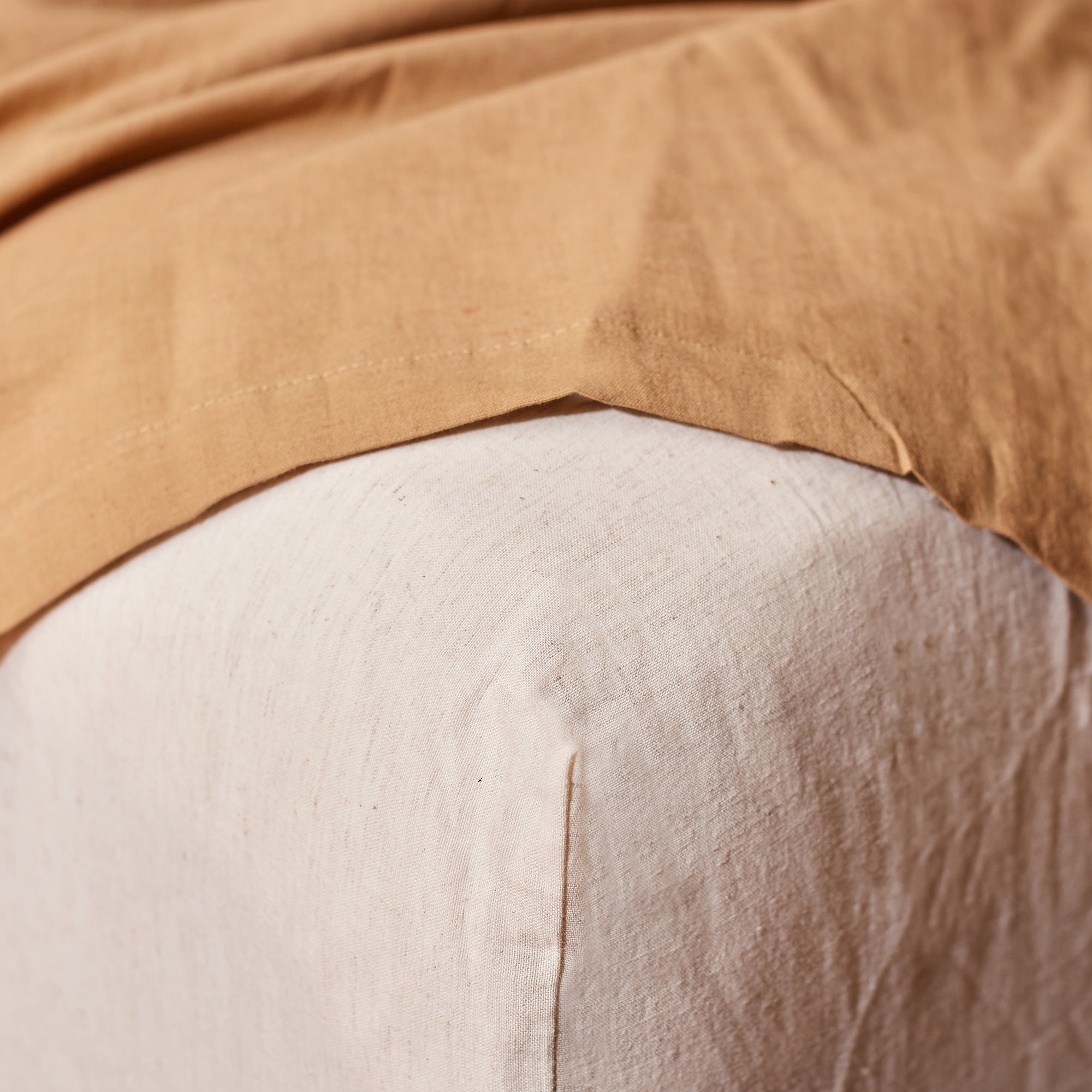 Shore Fitted Sheet | Natural - - - Saardé - Saardé.