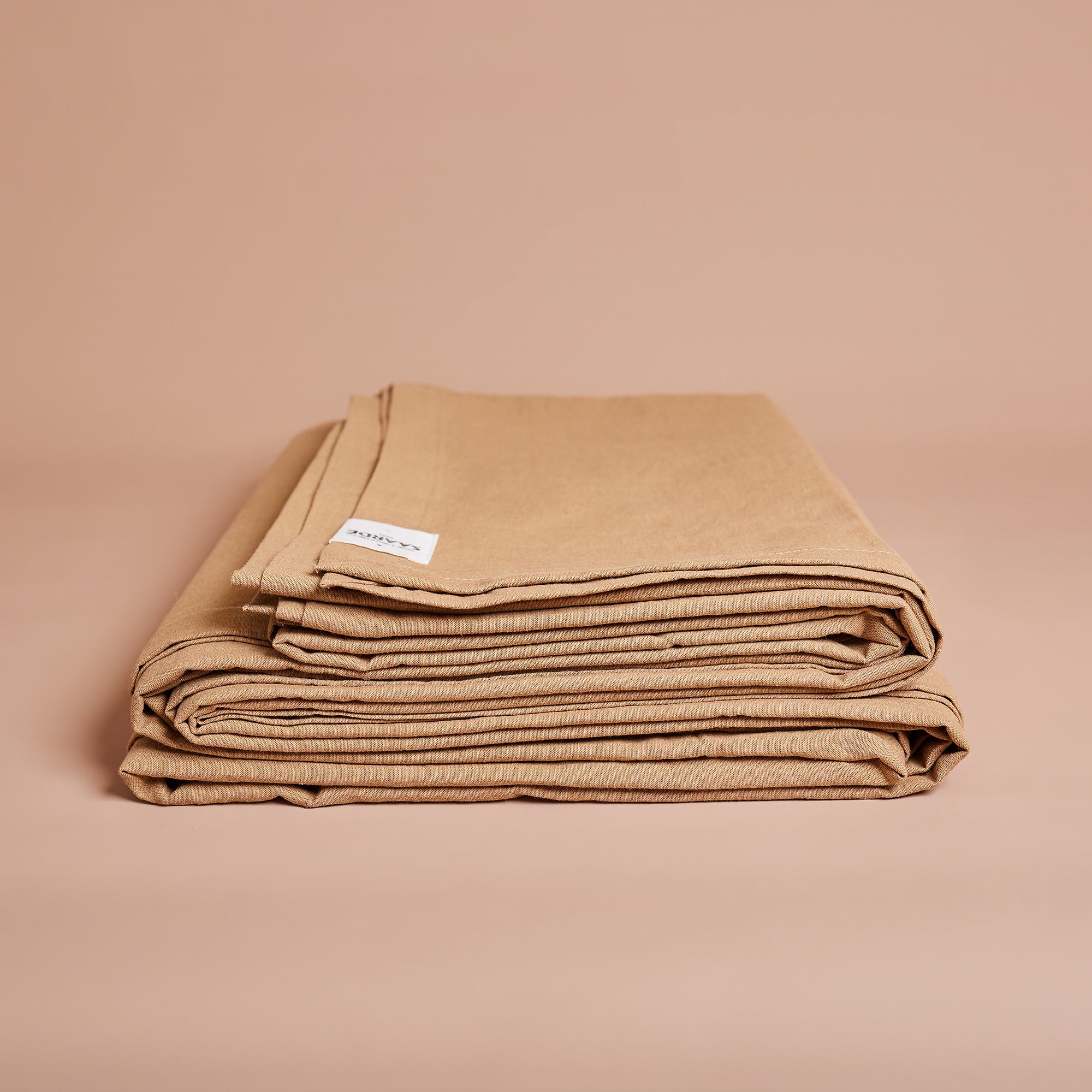 Shore Flat Sheet | Nutmeg - - - Saardé - Saardé.