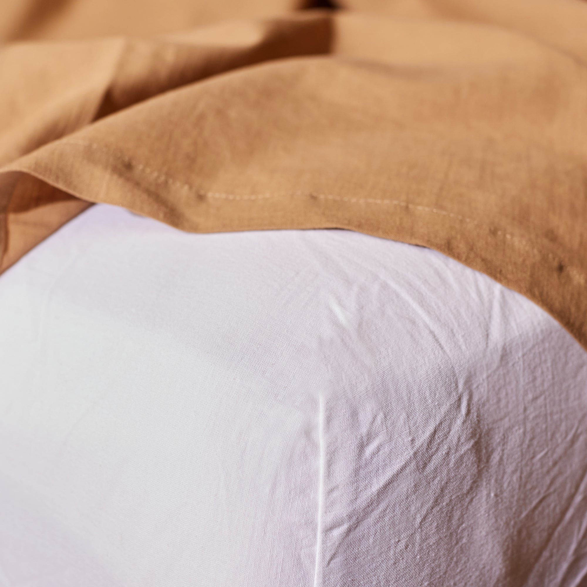 Shore Fitted Sheet | White - - - Saardé - Saardé.