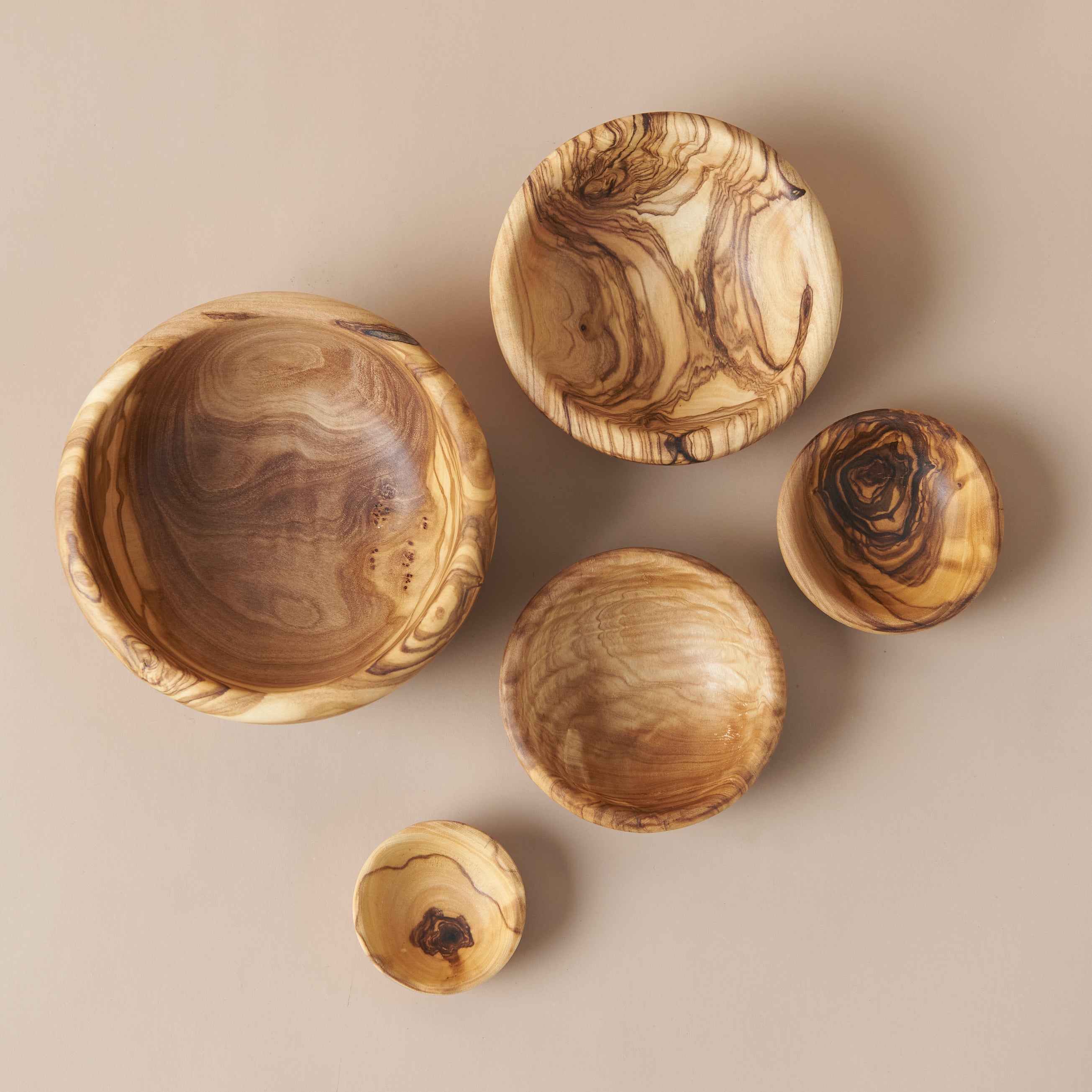 Olive Wood | Nesting Bowls - - - Saardé - Saardé.