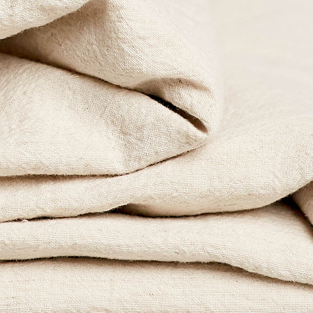 Shore Flat Sheet | Natural - - - Saardé - Saardé.