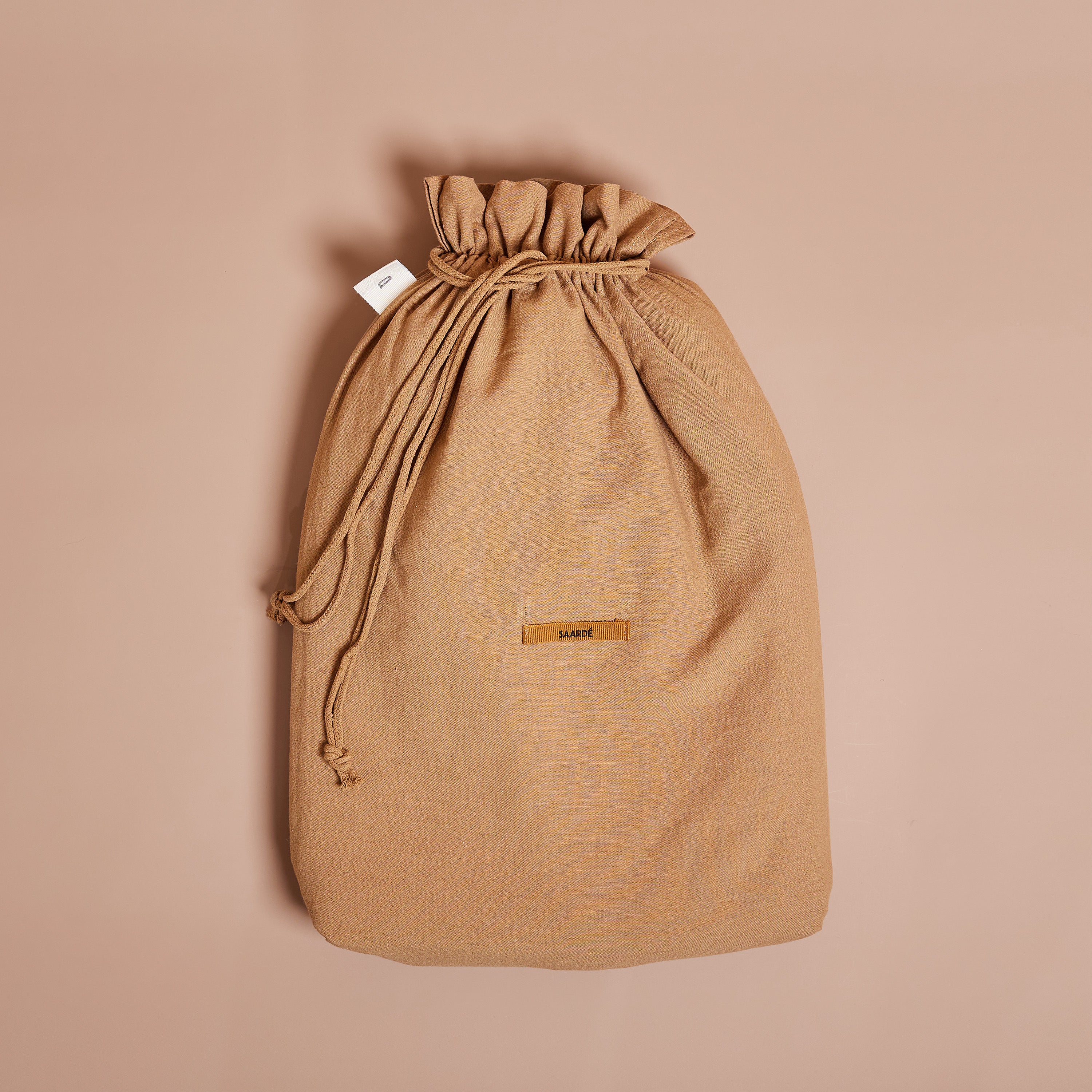 Shore Fitted Sheet | Nutmeg - - - Saardé - Saardé.