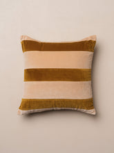 Velvet Cushion | Striped - - - Saardé - Saardé.